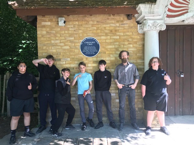 Year 8 trip to Chislehurst Caves